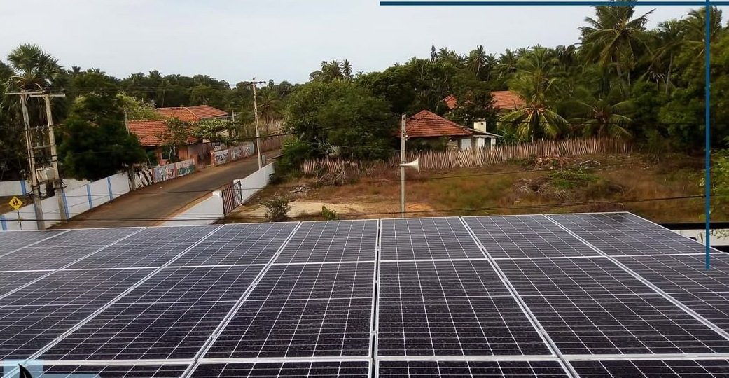 44kW on-grid rooftop solar system in Periyakarisal, Mannar